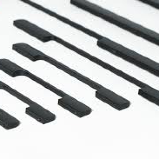 Tay nắm tủ 609A 1000mm màu ĐEN/VÀNG